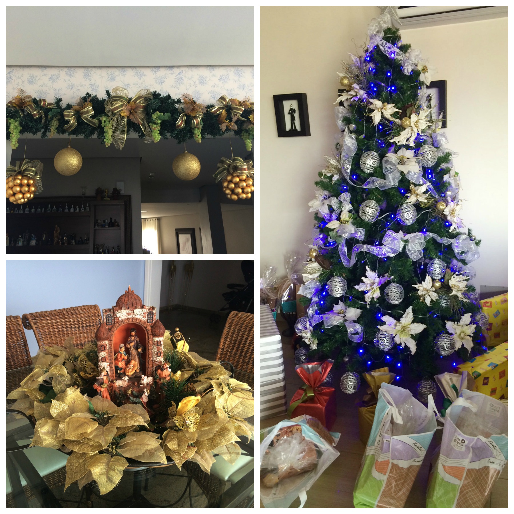 Nossa decoração de Natal {2014} - Divirta-se Organizando