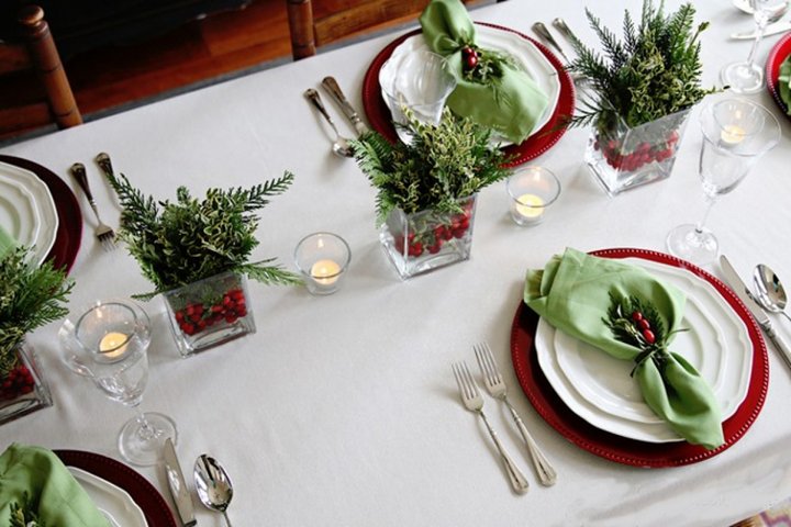 Como decorar a mesa de Natal | Blog Divirta-se Organizando