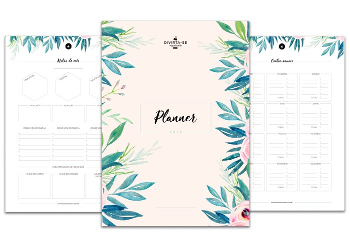 Meu Planner 2019 | Blog Divirta-se Organizando